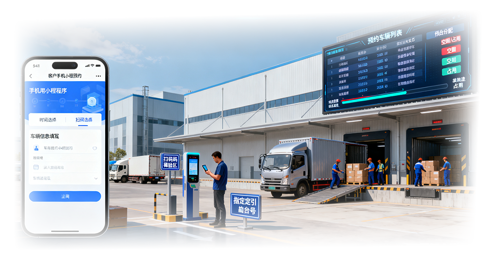 遨智云冷链园区管理平台的冷库月台车辆调度功能介绍