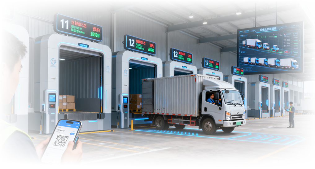 冷库月台车辆预约管理系统的业务场景